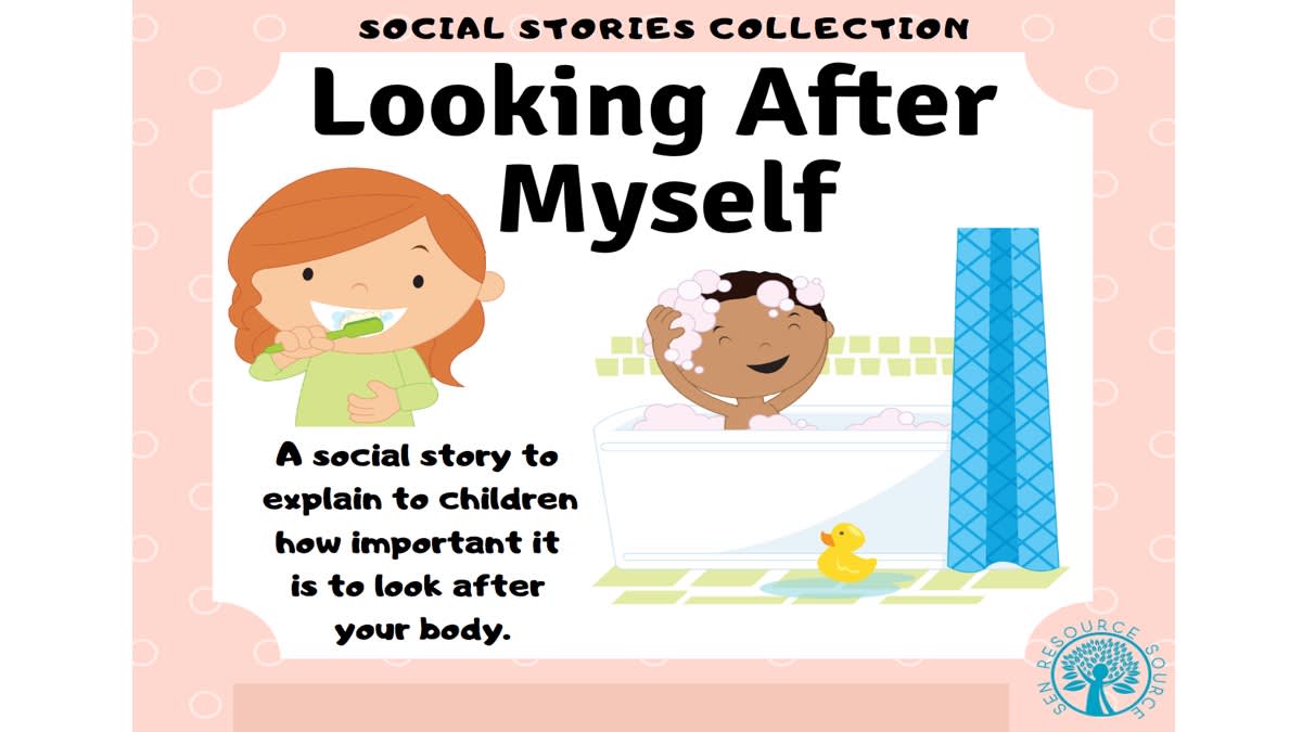 An educational teaching resource from SEN Resource Source entitled Personal Hygiene Social Story downloadable at Teach Simple.