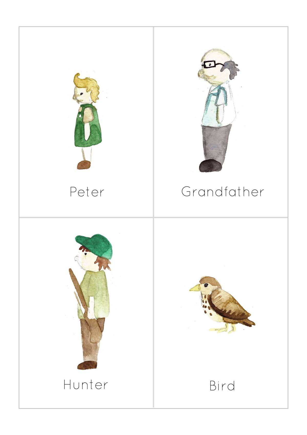 An educational teaching resource from Fiddleticks Education entitled Peter and the Wolfgang Cards downloadable at Teach Simple.