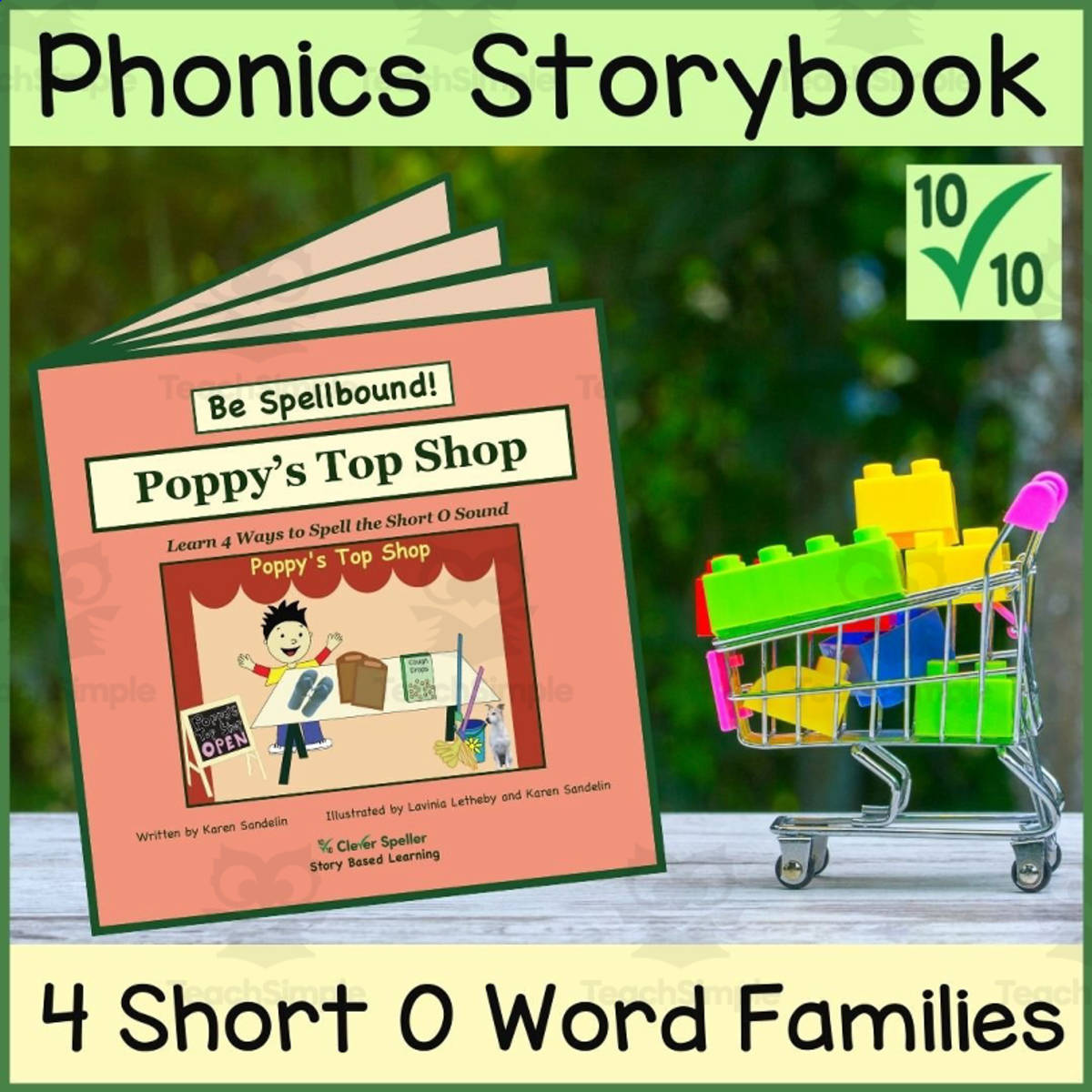An educational teaching resource from Clever Speller entitled Phonics eBook Story for Short O Vowel Sound + Spelling Activities and Word Lists downloadable at Teach Simple.