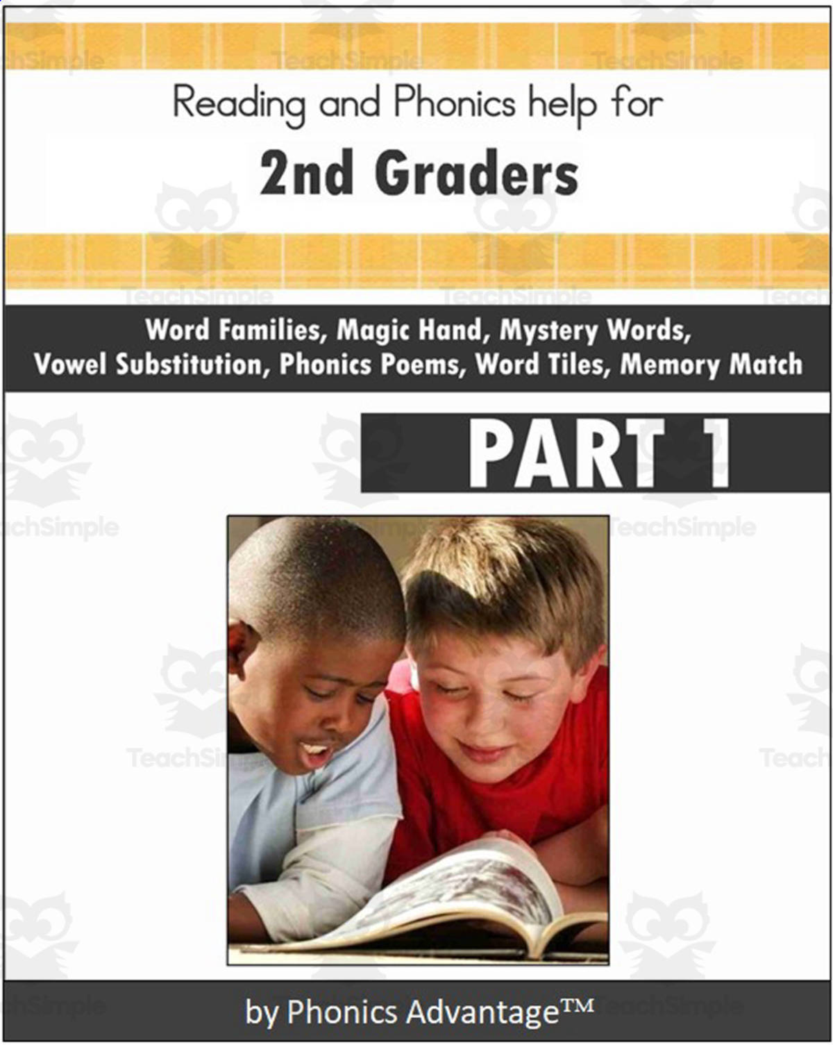 An educational teaching resource from Phonics Advantage entitled Phonics Strategies for 2nd Graders - Part 1 by Phonics Advantage downloadable at Teach Simple.