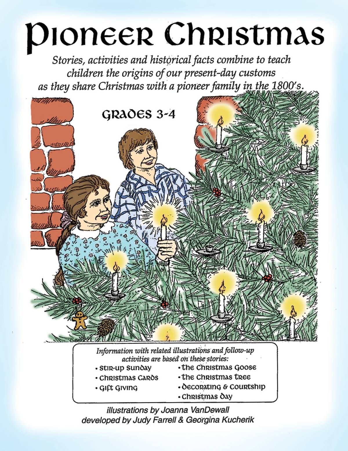 An educational teaching resource from Classroom Complete Press entitled PIONEER CHRISTMAS Gr. 3-4 downloadable at Teach Simple.