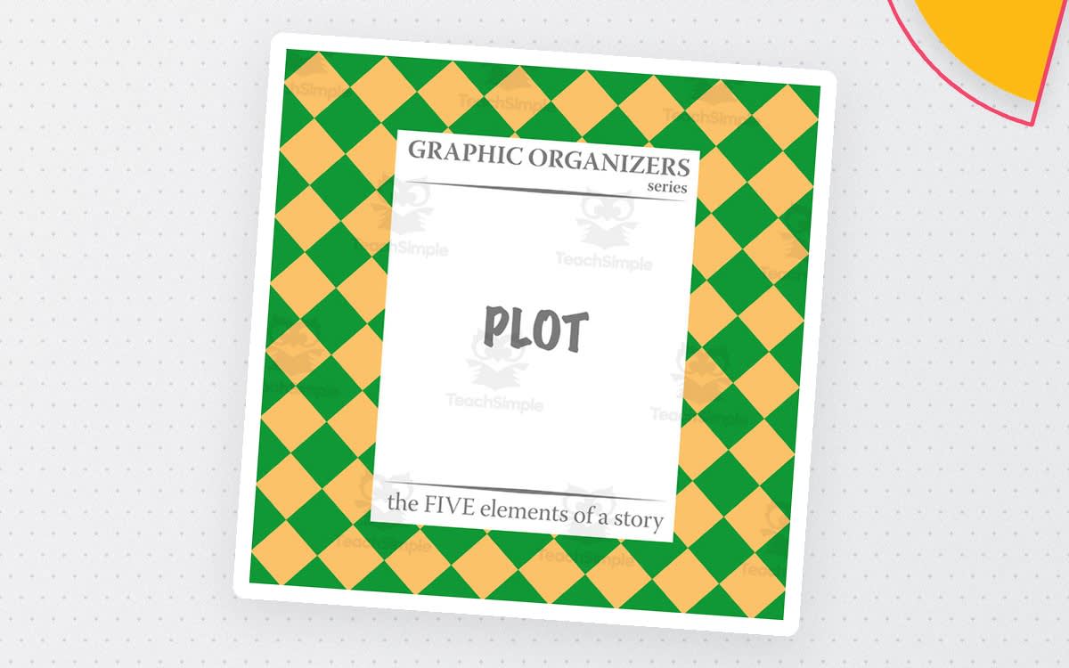 An educational teaching resource from Ibby Resources entitled PLOT: The FIVE Elements of a Story Graphic Organizers downloadable at Teach Simple.