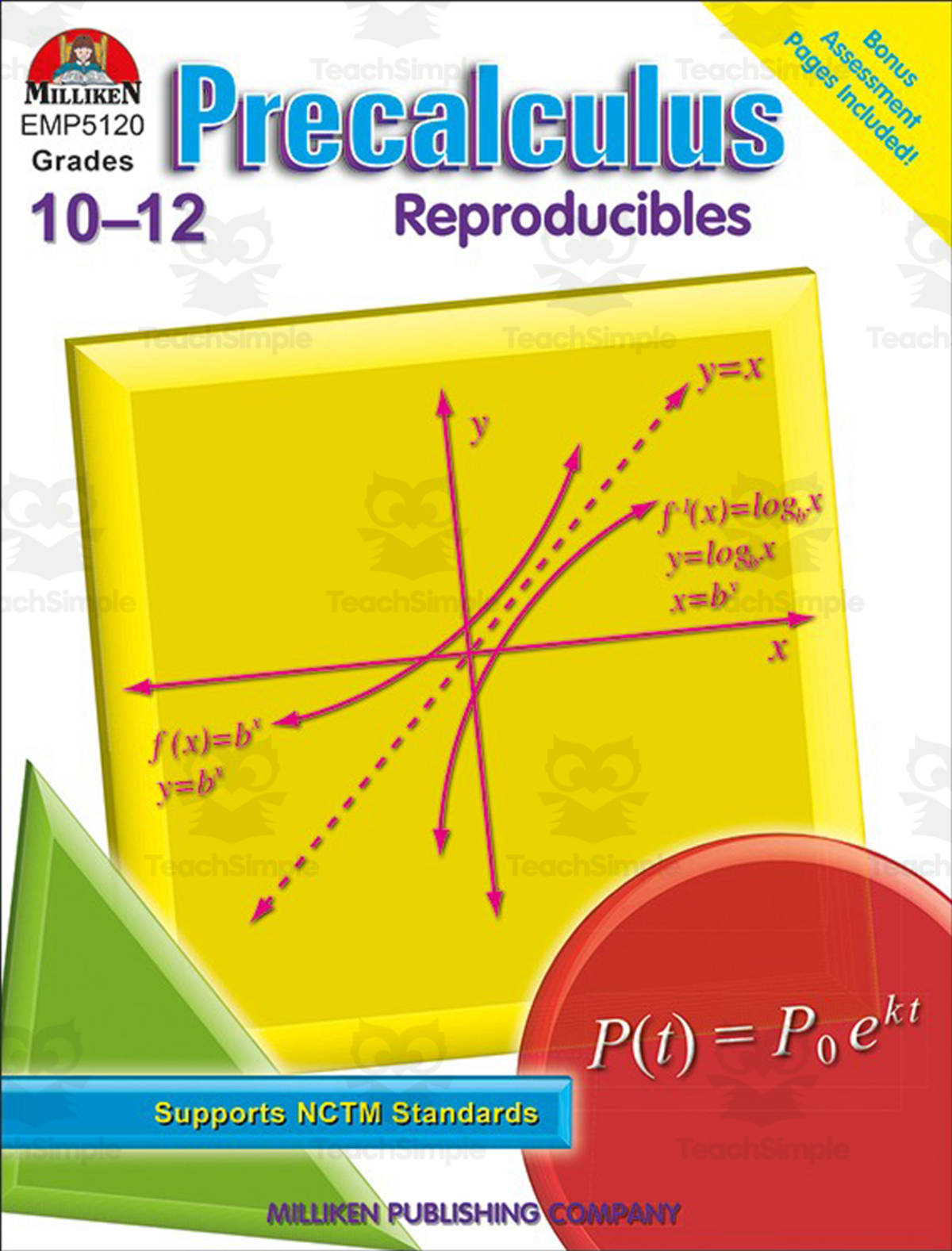 An educational teaching resource from Classroom Complete Press entitled Precalculus Reproducibles downloadable at Teach Simple.