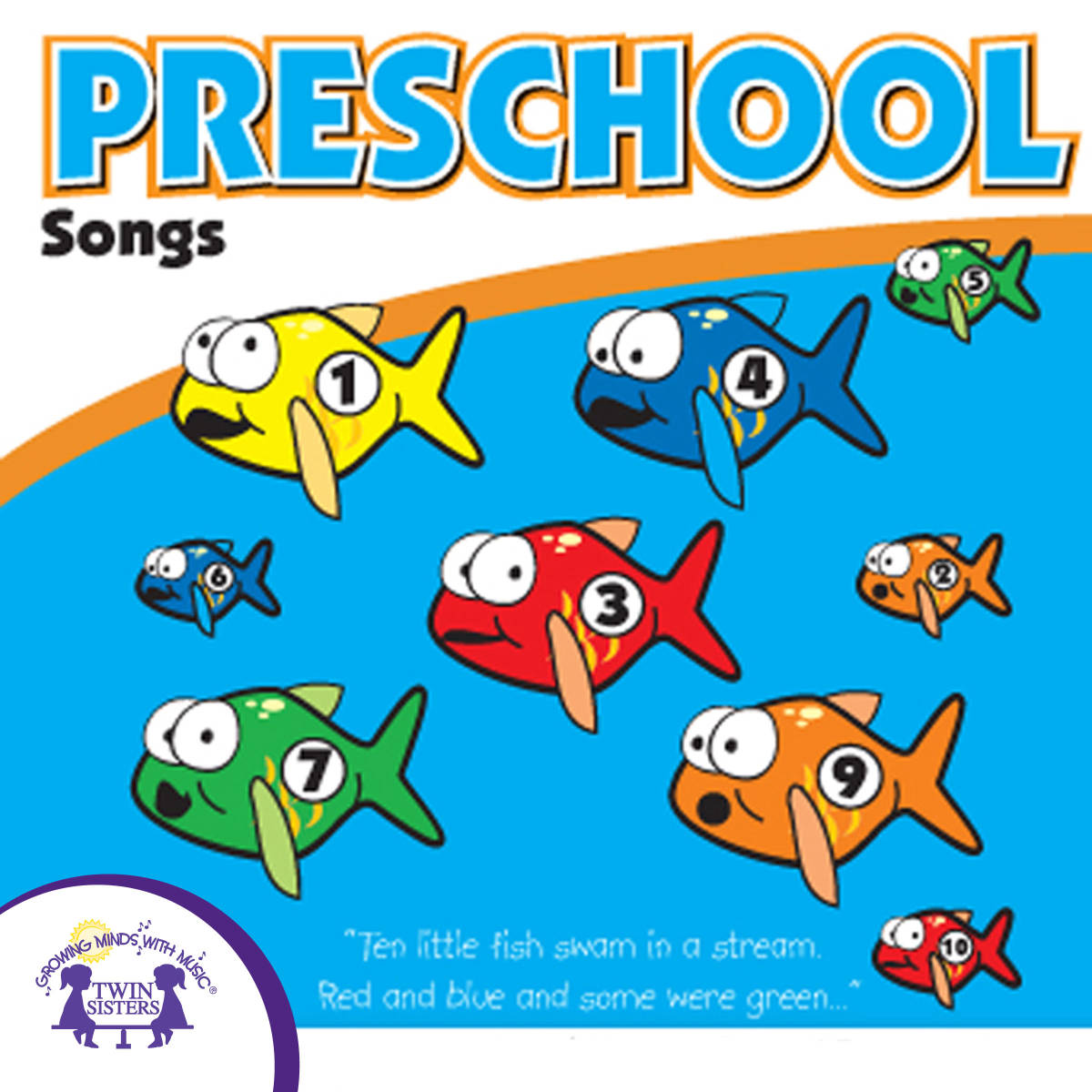 An educational teaching resource from Twin Sisters Digital Media entitled Preschool Songs Vol. 1 downloadable at Teach Simple.