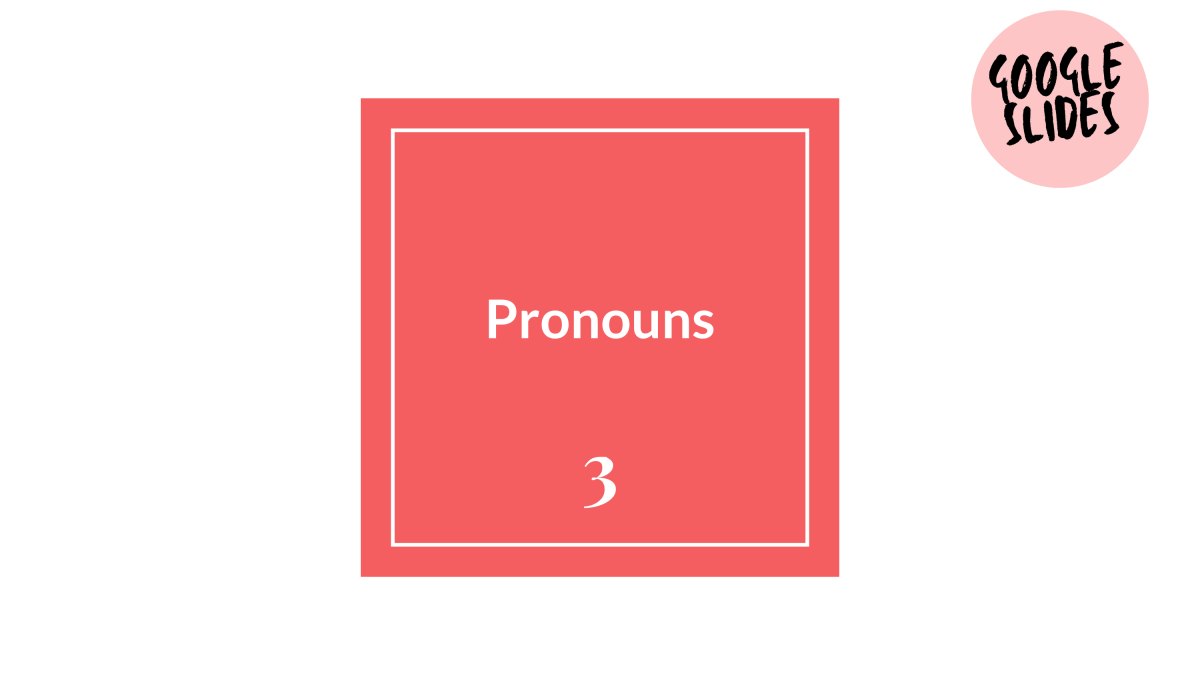 An educational teaching resource from Cored Education entitled Pronouns Sample Lesson - Grammar Grade 5-6 (Slides) downloadable at Teach Simple.