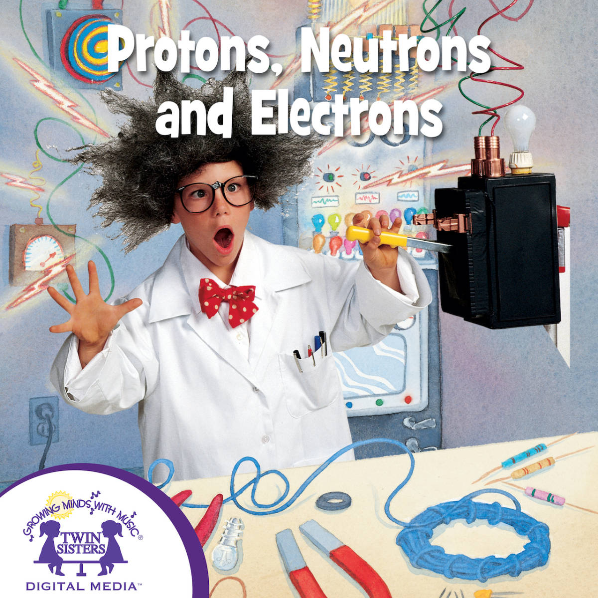 An educational teaching resource from Twin Sisters Digital Media entitled Protons, Neutrons and Electrons Audio Book downloadable at Teach Simple.