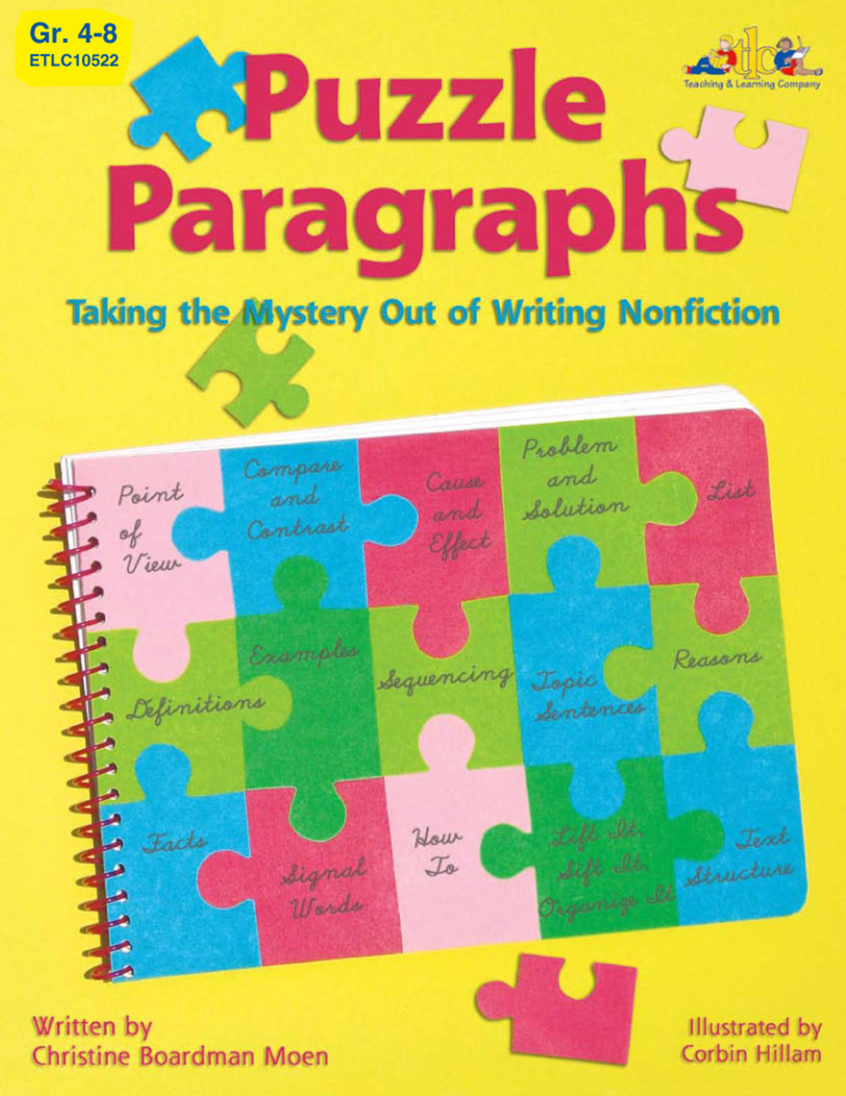 An educational teaching resource from Classroom Complete Press entitled Puzzle Paragraphs: Taking the Mystery Out of Writing Nonfiction downloadable at Teach Simple.