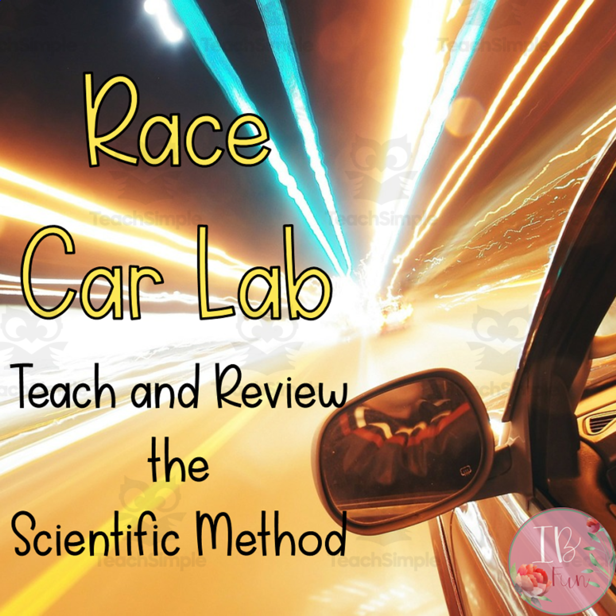 An educational teaching resource from Maude in the Middle entitled Race Car Science Lab downloadable at Teach Simple.