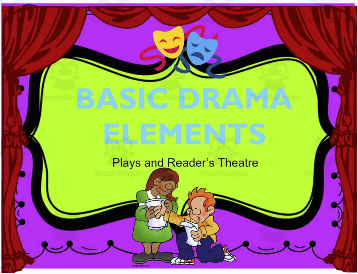 An educational teaching resource from Super Teacher Tactics entitled Readers Theater: Drama Elements downloadable at Teach Simple.