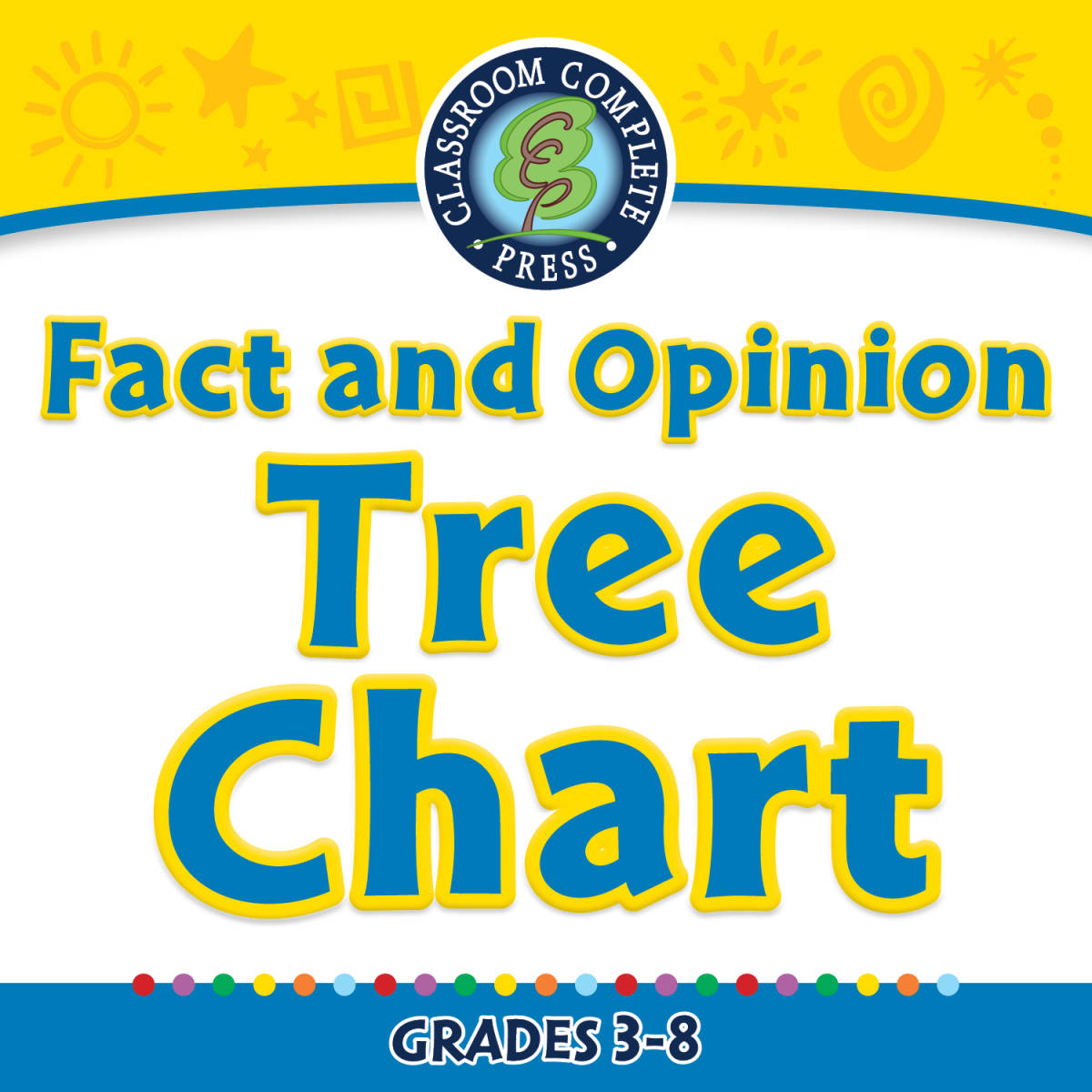 An educational teaching resource from Classroom Complete Press entitled Reading Comprehension: Fact and Opinion Tree Chart - FLASH-MAC downloadable at Teach Simple.