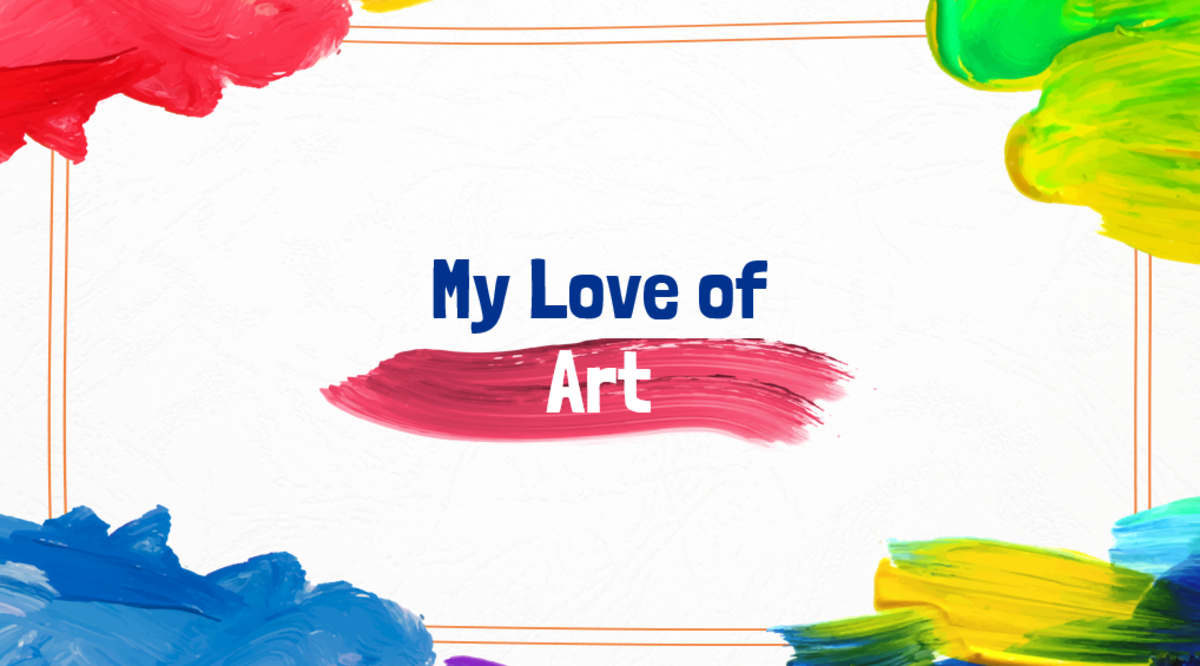 An educational teaching resource from Cored Education entitled Reading Comprehension Fiction Set 4 Sample: My Love of Art (PPT) downloadable at Teach Simple.