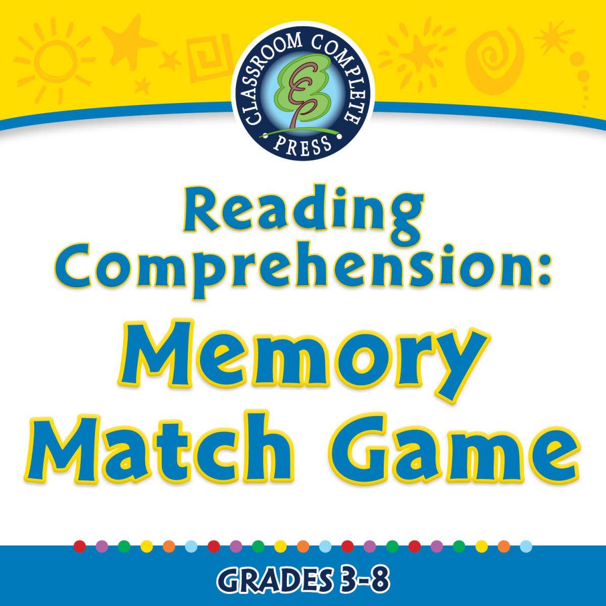 An educational teaching resource from Classroom Complete Press entitled Reading Comprehension: Memory Match Game - FLASH-MAC downloadable at Teach Simple.
