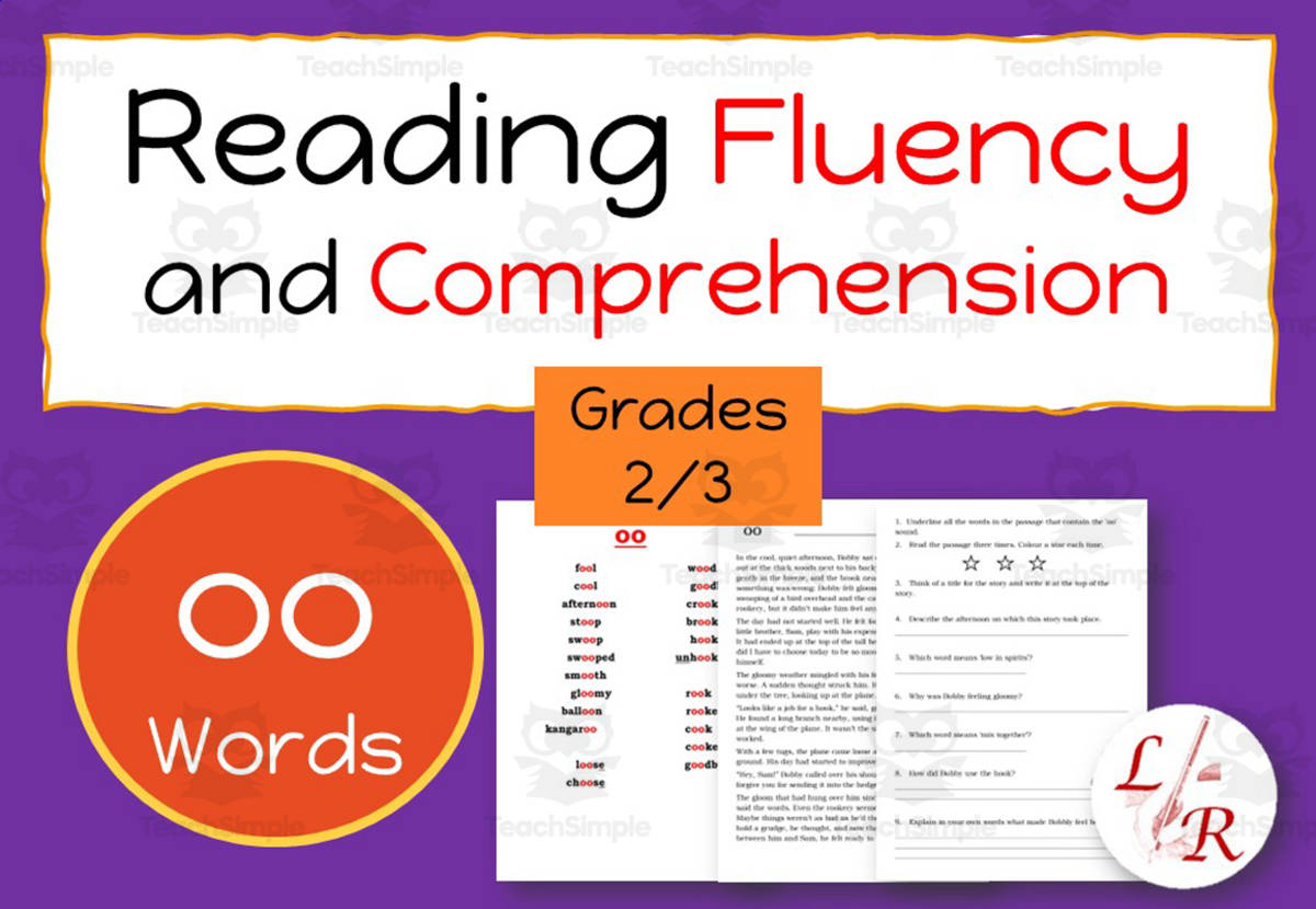 An educational teaching resource from Lilibette's Resources entitled Reading Fluency and Comprehension Passage: Grade 2/3: OO Words downloadable at Teach Simple.