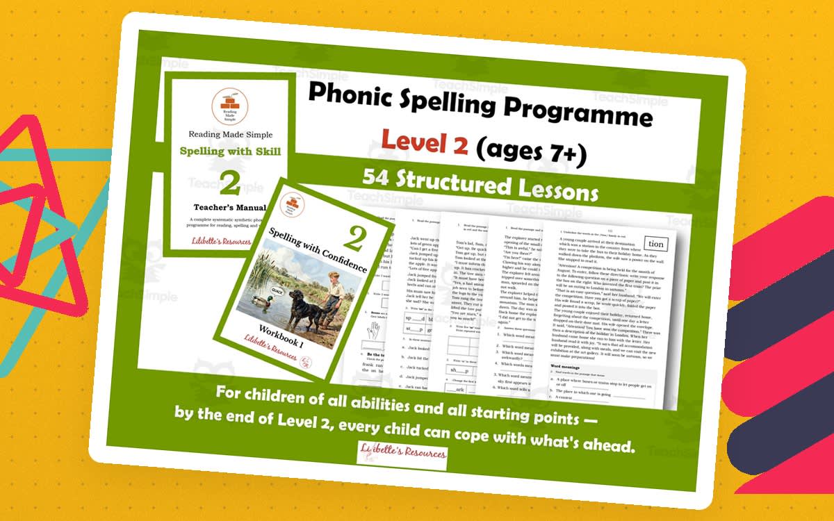 An educational teaching resource from Lilibette's Resources entitled Structured Literacy Programme: RMS Level 2 downloadable at Teach Simple.