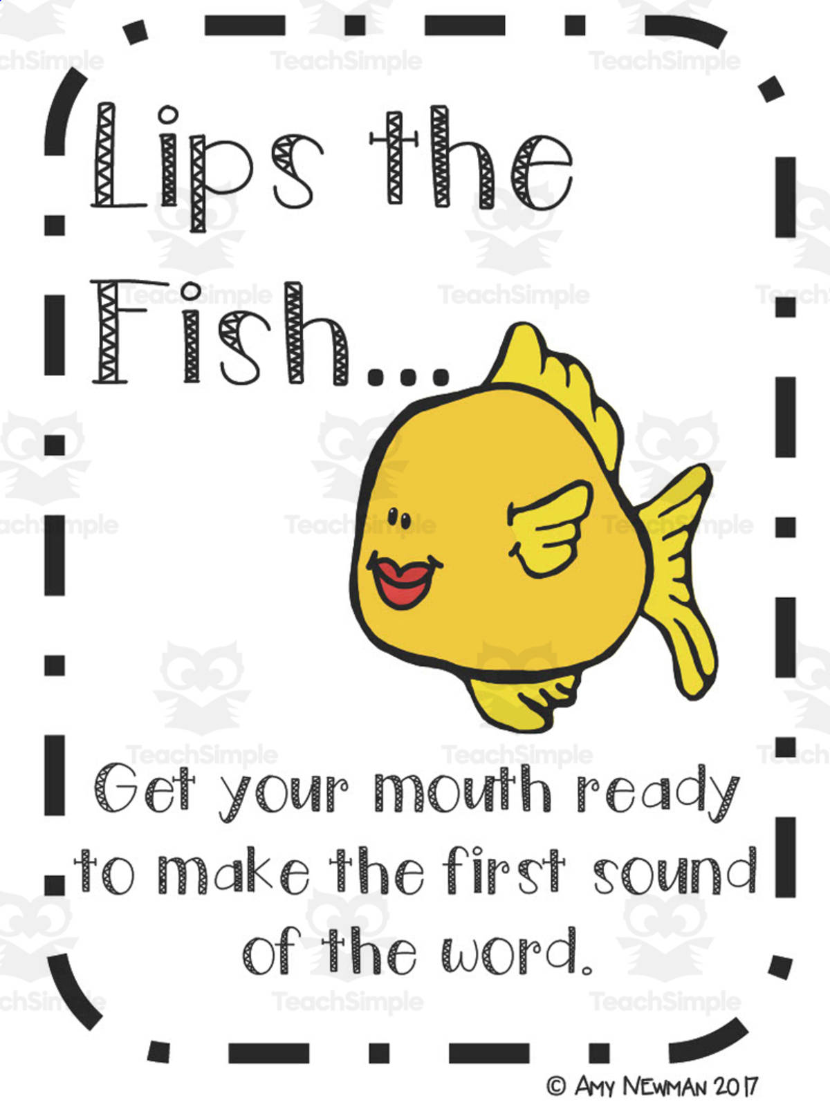 An educational teaching resource from First in Line entitled Reading Strategies Anchor Chart downloadable at Teach Simple.