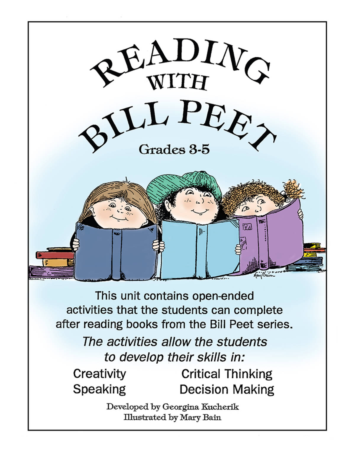 An educational teaching resource from Classroom Complete Press entitled READING WITH BILL PEET (OPEN-ENDED CREATIVE ACT.) Gr. 3-5 downloadable at Teach Simple.