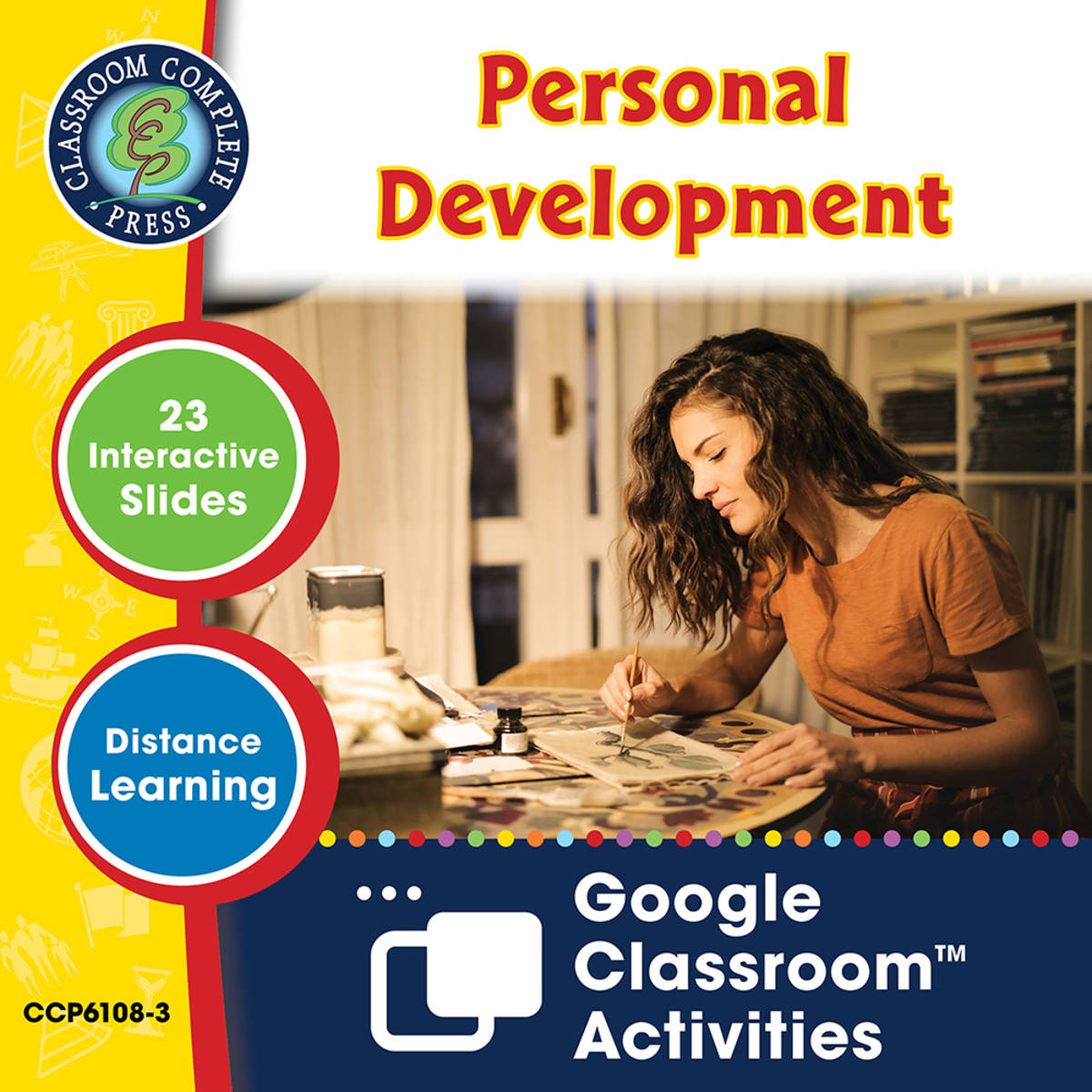 An educational teaching resource from Classroom Complete Press entitled Real World Life Skills - Social Skills: Personal Development - Google Slides Gr. 6-12+ (SPED) downloadable at Teach Simple.