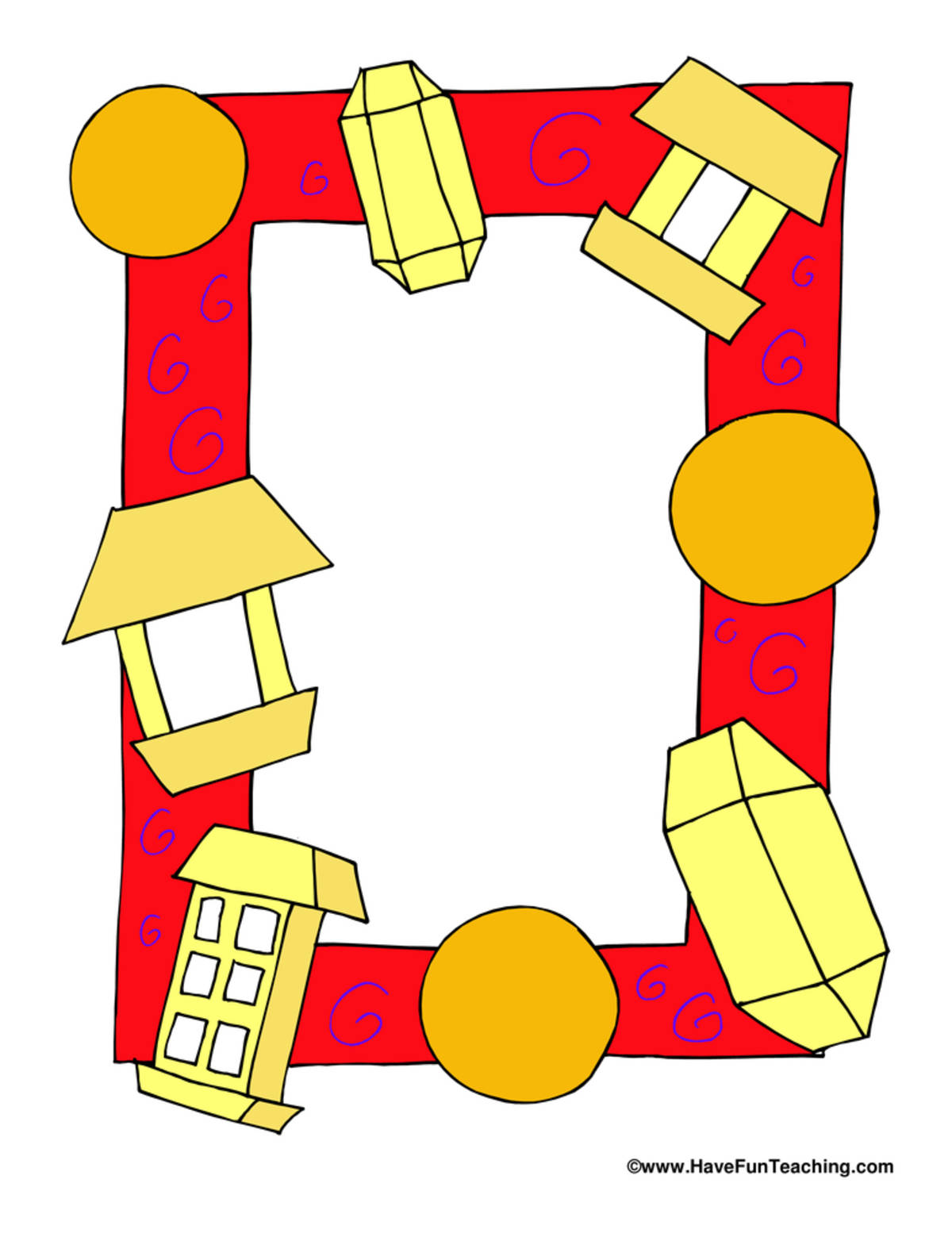 An educational teaching resource from Have Fun Teaching entitled Red Chinese New Year Writing Paper downloadable at Teach Simple.