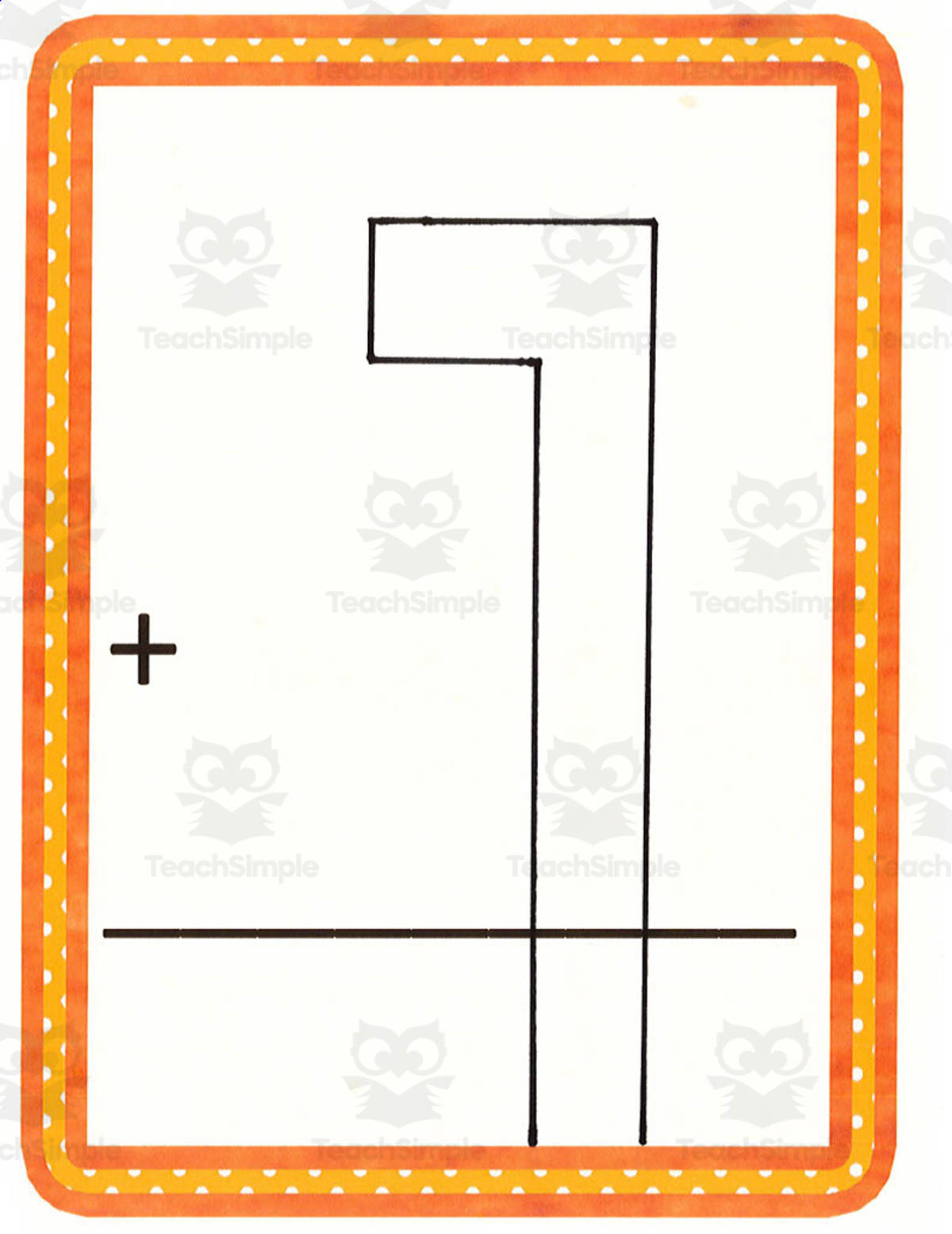 An educational teaching resource from DK's Creations entitled Regrouping Mat downloadable at Teach Simple.