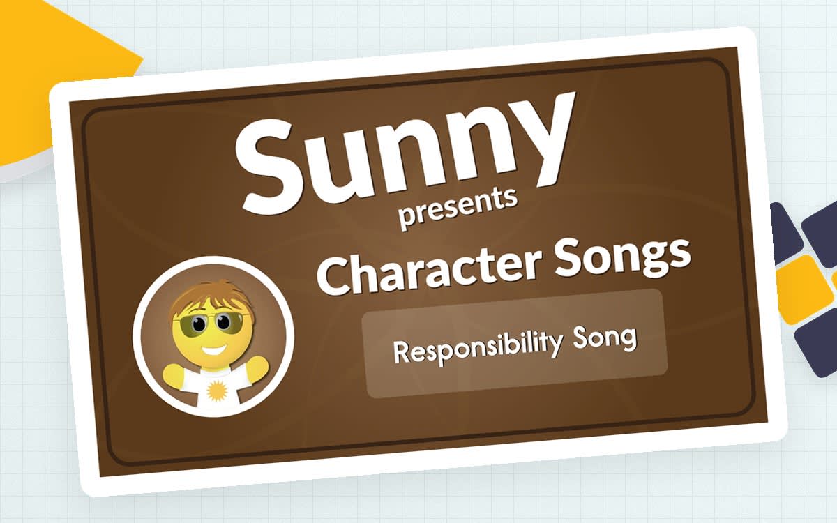 An educational teaching resource from Have Fun Teaching entitled Responsibility Song (MP3) downloadable at Teach Simple.