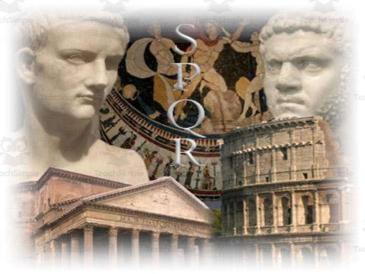 An educational teaching resource from Jason Stein entitled Roman Republic Notes and Outline downloadable at Teach Simple.