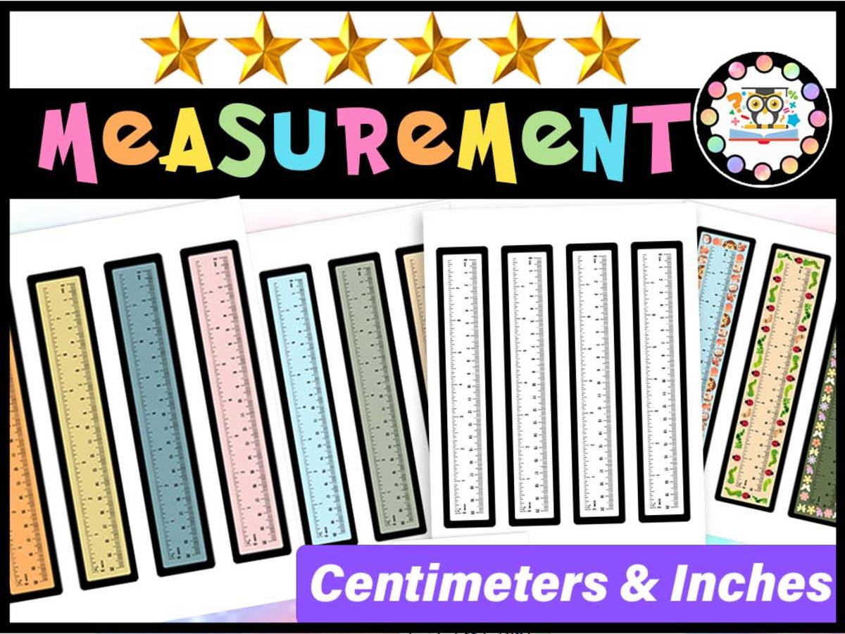 An educational teaching resource from LAMO entitled Ruler Measurement Tools | Rulers Whole Inch and Centimeter Increments downloadable at Teach Simple.