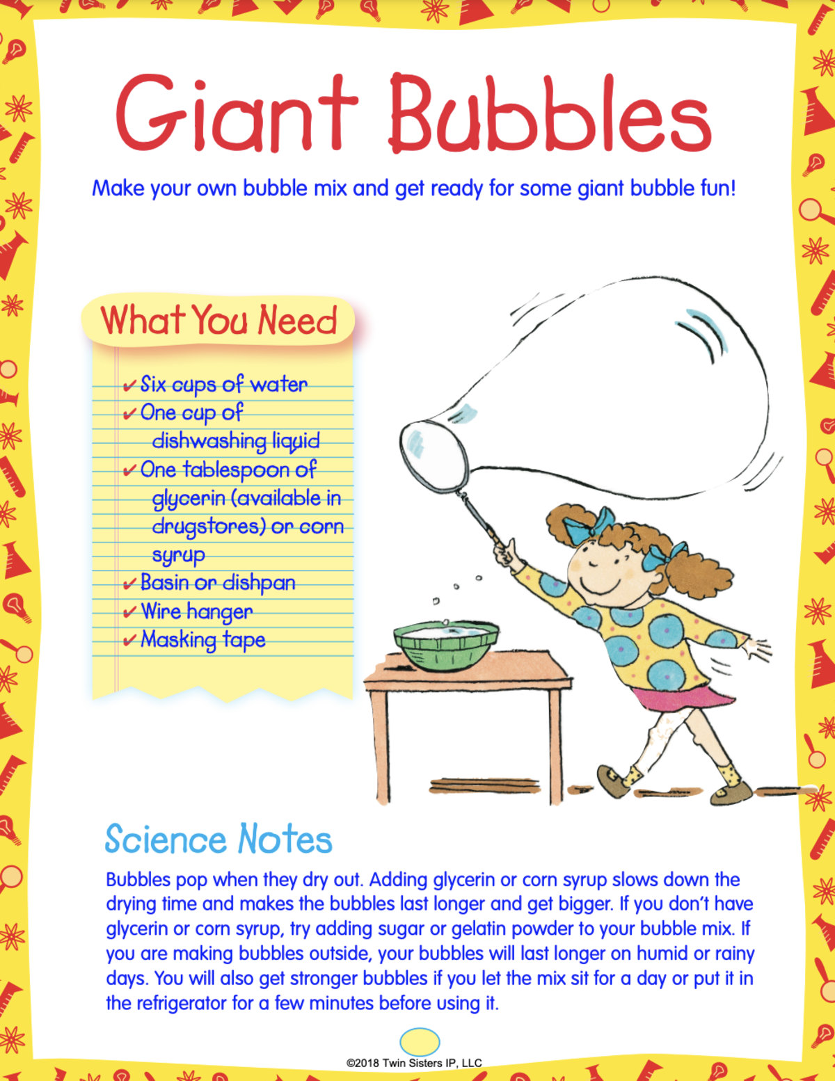 An educational teaching resource from Twin Sisters Digital Media entitled Science Activities For Your PreK Classroom downloadable at Teach Simple.