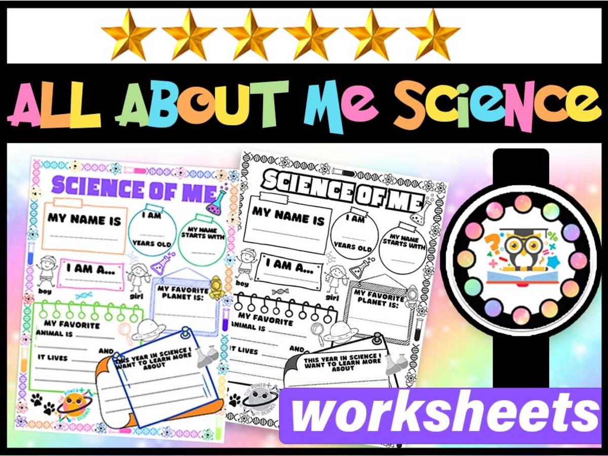 An educational teaching resource from LAMO entitled Science All About  Worksheet | First Day of School All About Science downloadable at Teach Simple.