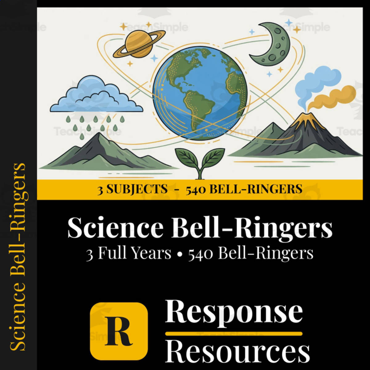 Science Bell Ringers MEGA BUNDLE - 540 Warm-Ups, 3 Full Years (6-8) preview