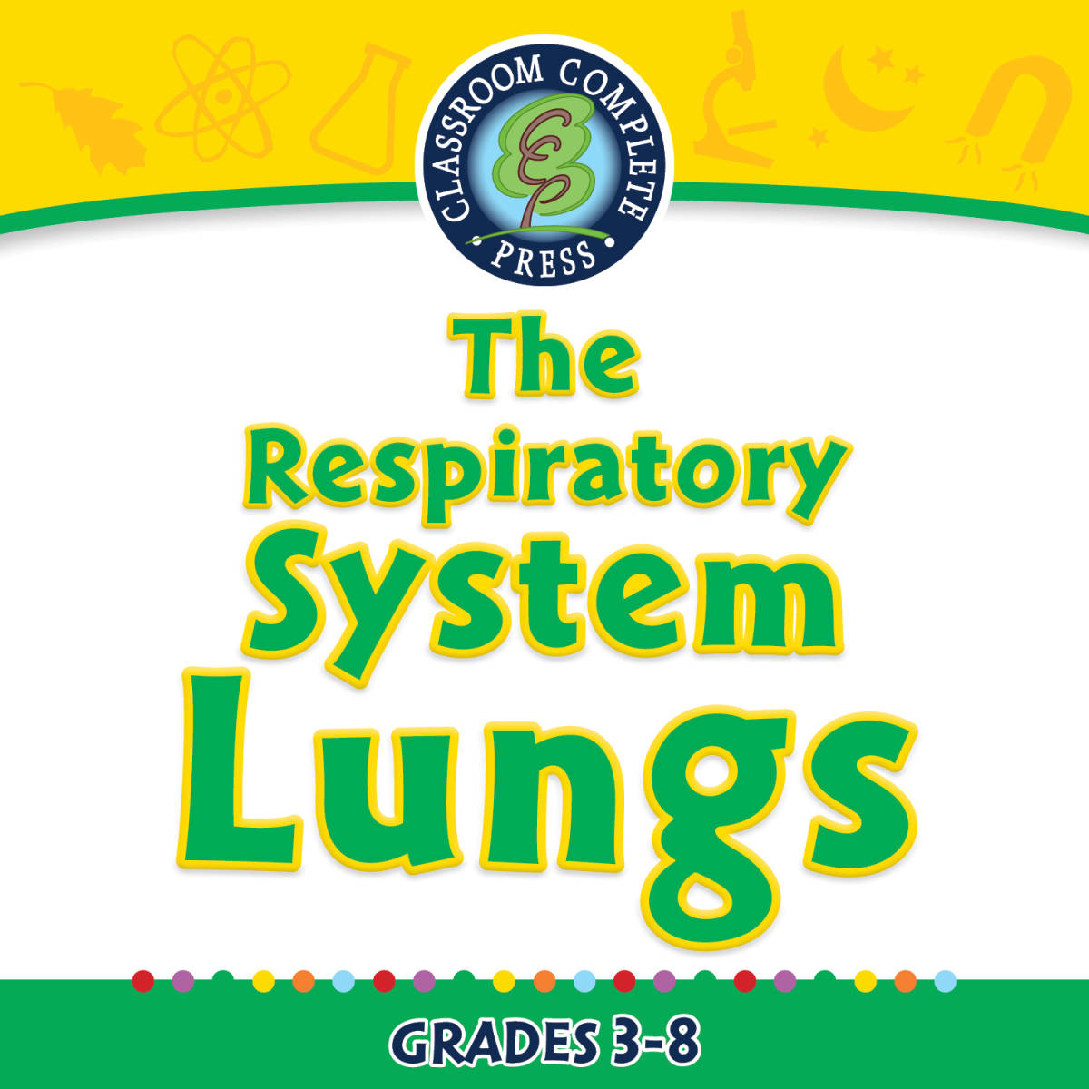 An educational teaching resource from Classroom Complete Press entitled Senses,Nervous & Respiratory Systems: The Respiratory System - Lungs - FLASH-PC downloadable at Teach Simple.