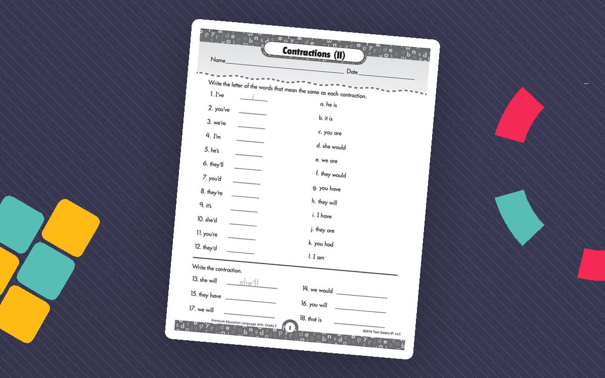 An educational teaching resource from Twin Sisters Digital Media entitled Sentence and Word Structure Printable Workbook downloadable at Teach Simple.