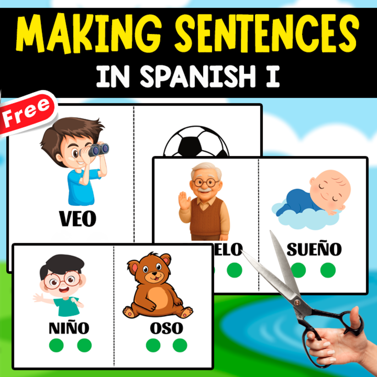 An educational teaching resource from EDITORIAL LAURA EDUCA entitled SENTENCE STRUCTURE IN SPANISH | VOLUMEN 1 downloadable at Teach Simple.
