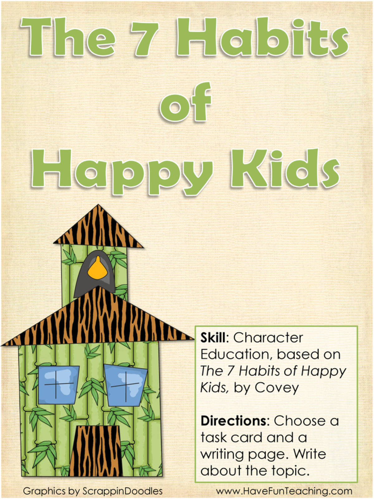 An educational teaching resource from Have Fun Teaching entitled Seven Habits Character Education Activity downloadable at Teach Simple.