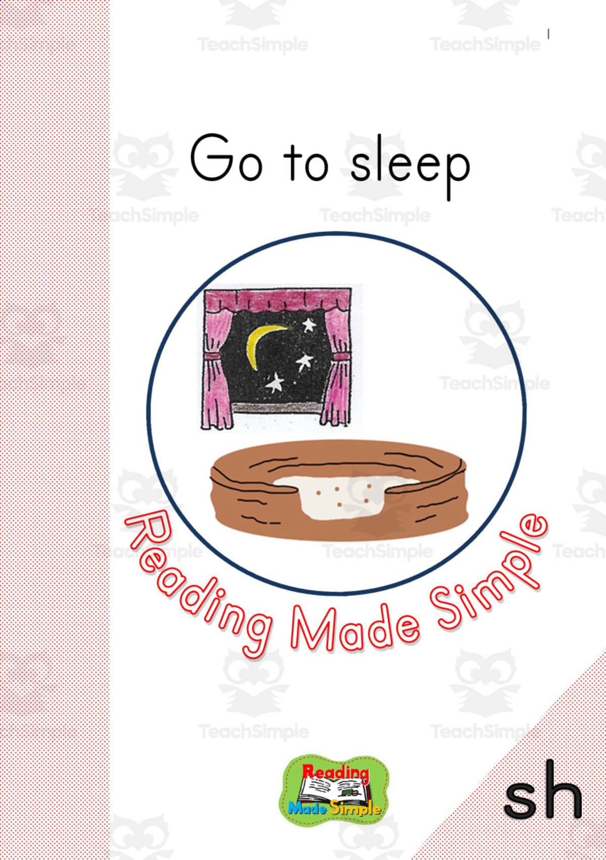 An educational teaching resource from Lilibette's Resources entitled sh Phonic Reading Book Level 1: 8 downloadable at Teach Simple.