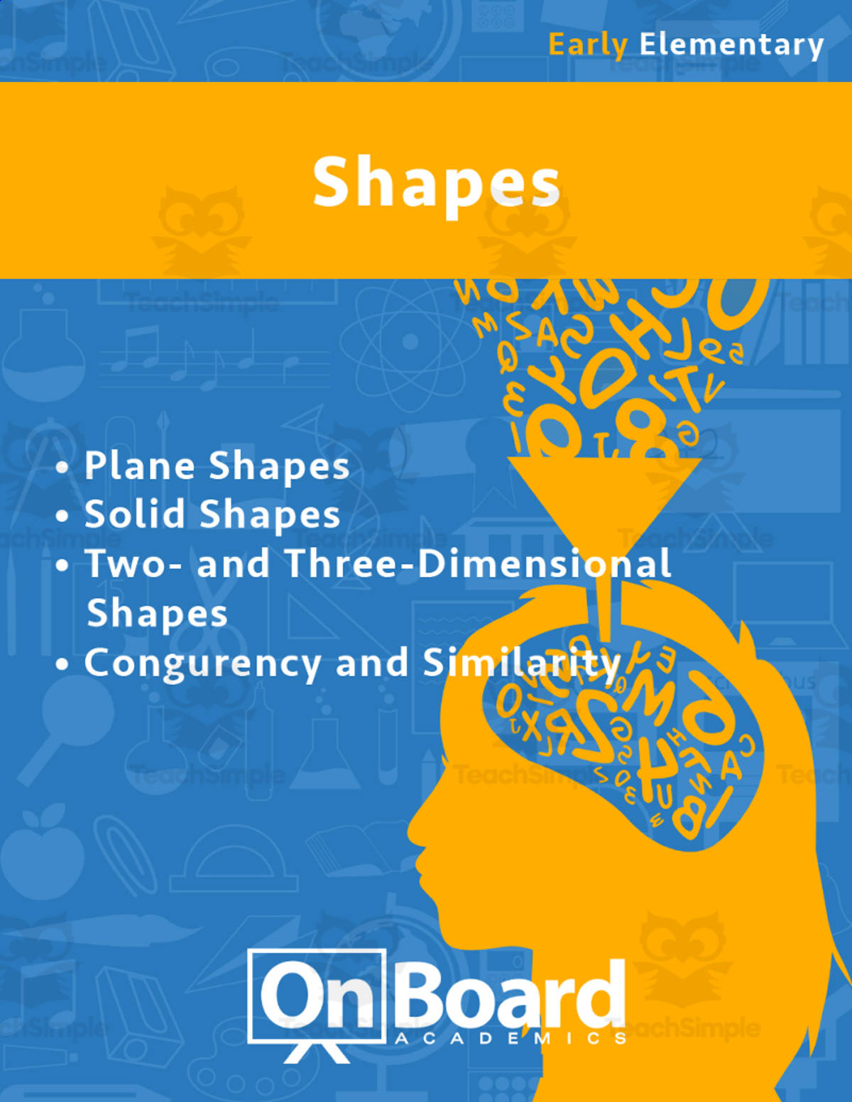 An educational teaching resource from Classroom Complete Press entitled Shapes | Academic Workbook downloadable at Teach Simple.