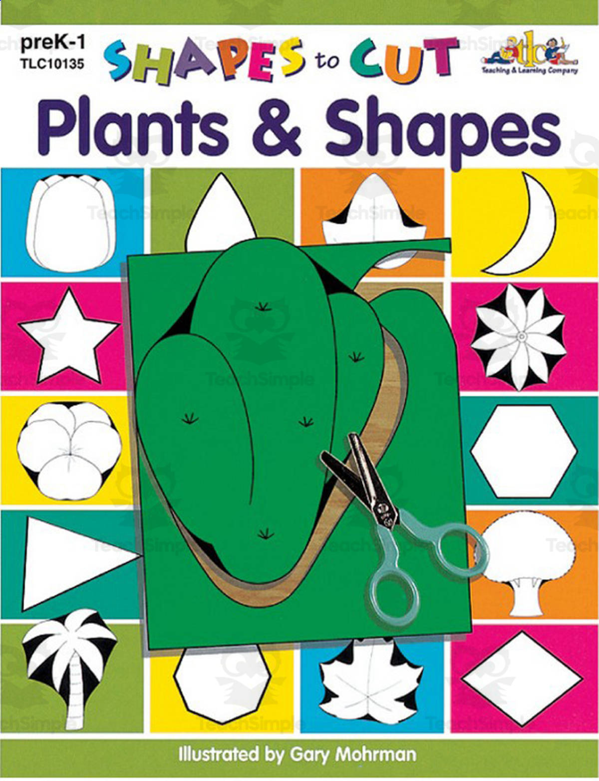 An educational teaching resource from Classroom Complete Press entitled Shapes to Cut: Plants & Shapes downloadable at Teach Simple.
