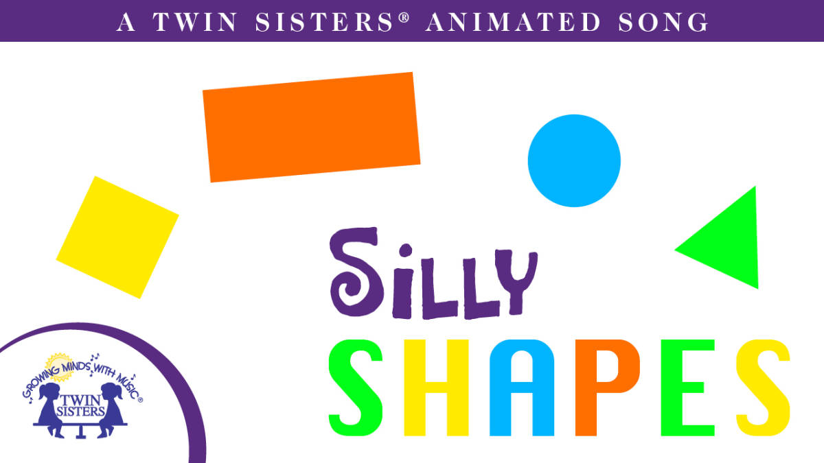 An educational teaching resource from Twin Sisters Digital Media entitled Silly Shapes Animated Song downloadable at Teach Simple.
