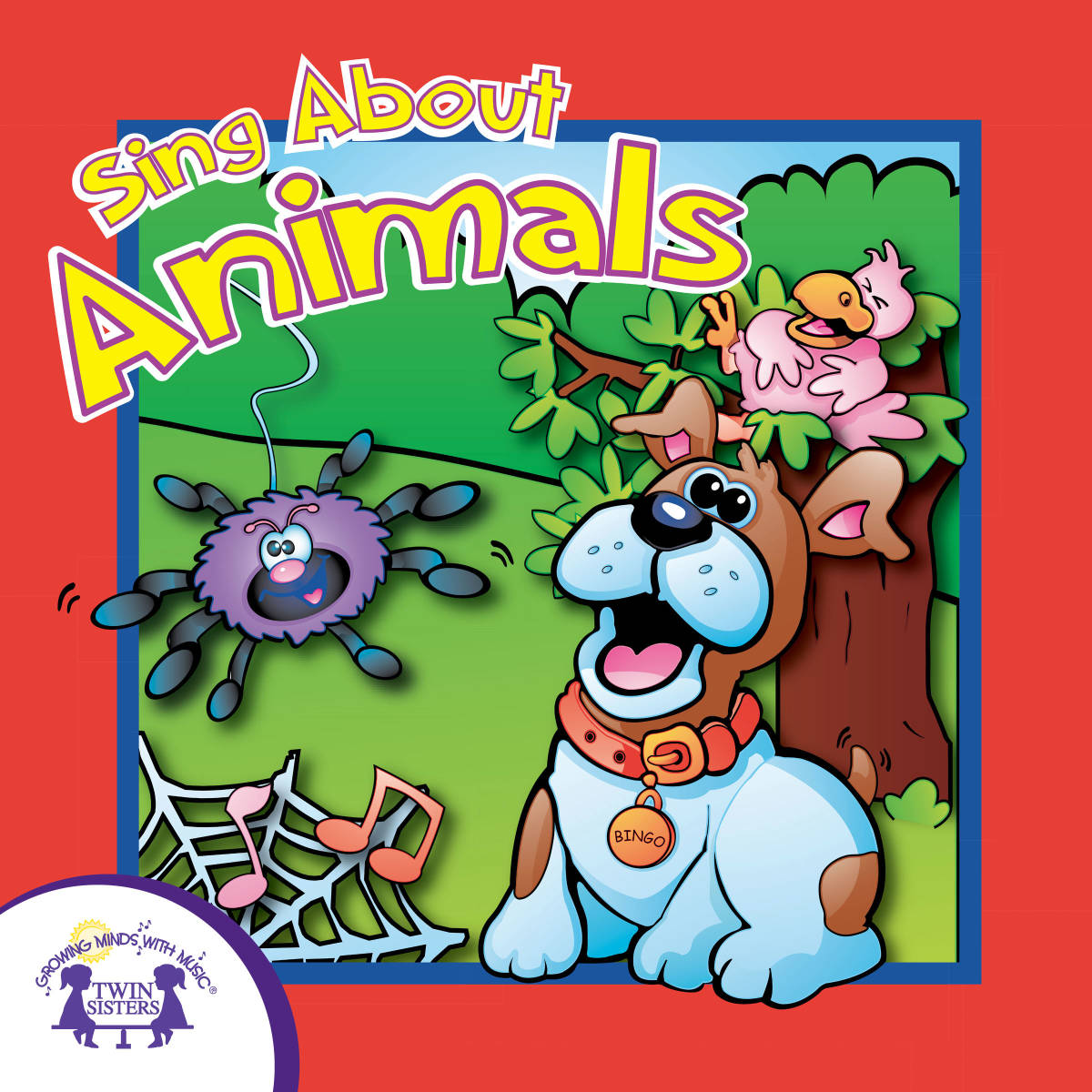 An educational teaching resource from Twin Sisters Digital Media entitled Sing About Animals downloadable at Teach Simple.
