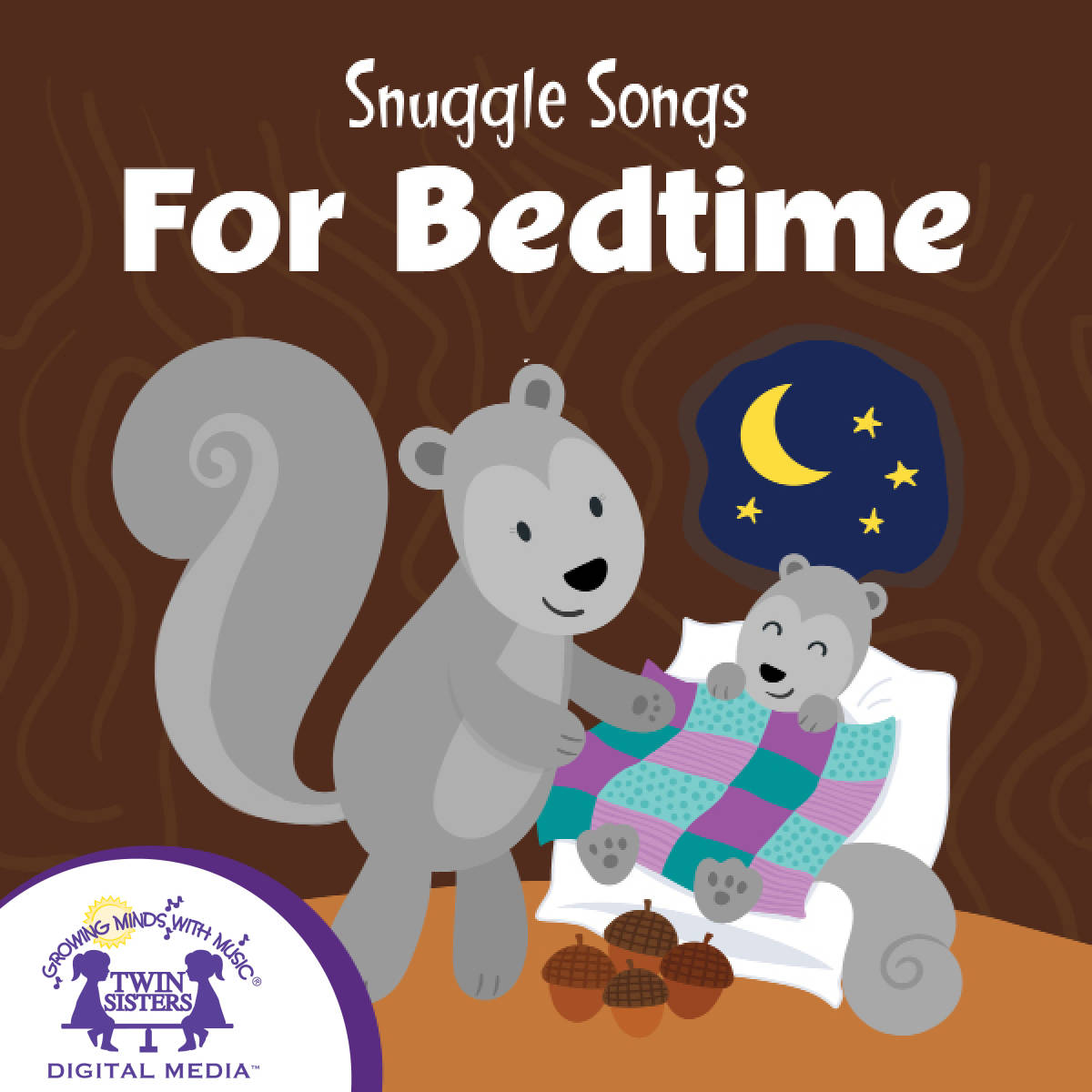 An educational teaching resource from Twin Sisters Digital Media entitled Snuggle Songs For Bedtime Album of Songs downloadable at Teach Simple.