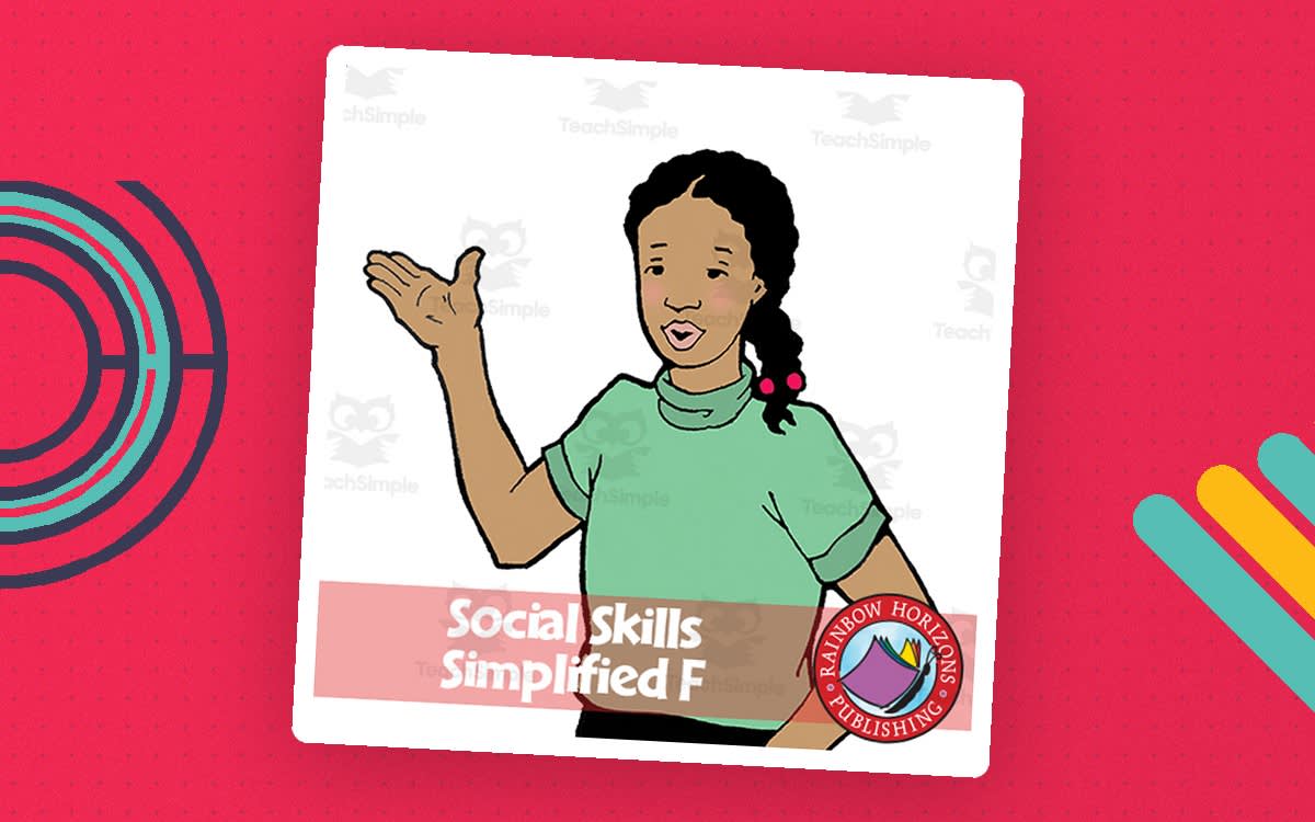 An educational teaching resource from Classroom Complete Press entitled Social Skills Simplified F - Being the Best Me downloadable at Teach Simple.