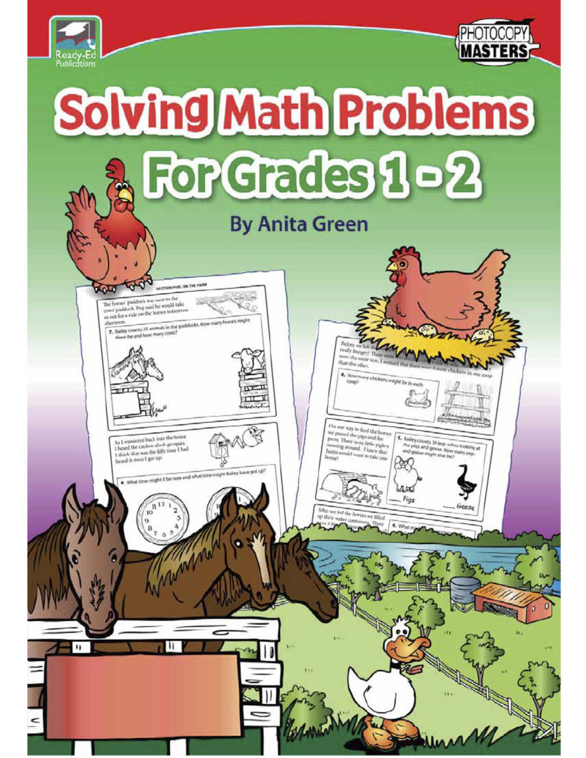An educational teaching resource from Ready-Ed Publications entitled Solving Math Problems for Grades 1-2 downloadable at Teach Simple.