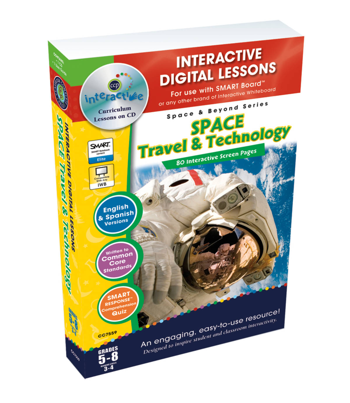 An educational teaching resource from Classroom Complete Press entitled Space Travel & Technology - Digital Lesson Plan Gr. 5-8 | MAC Software downloadable at Teach Simple.