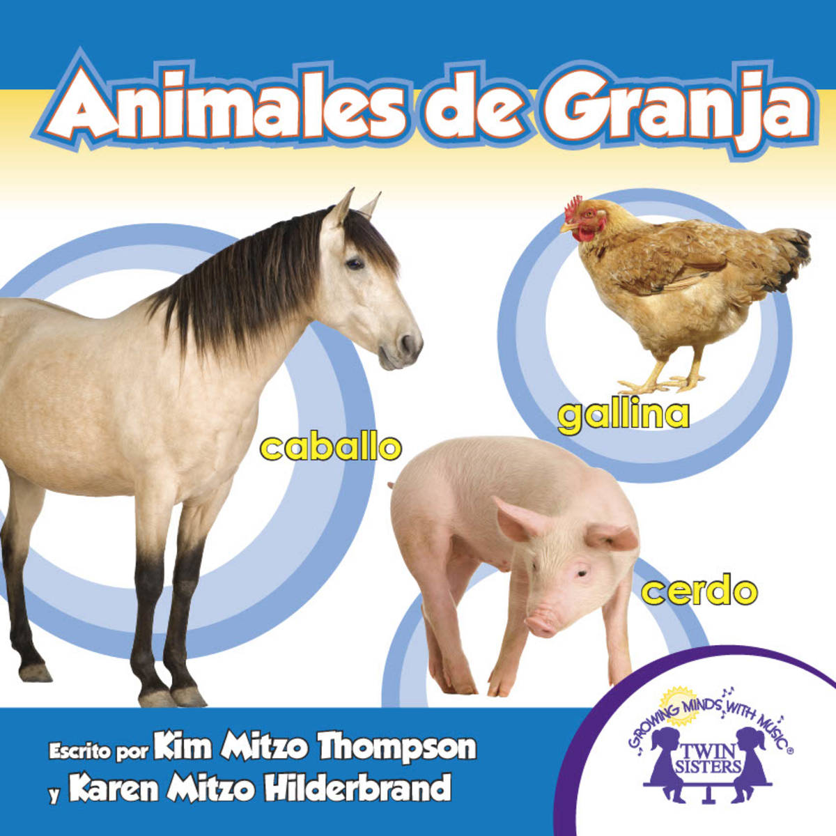 An educational teaching resource from Twin Sisters Digital Media entitled Spanish: Animales de Granja eBook downloadable at Teach Simple.