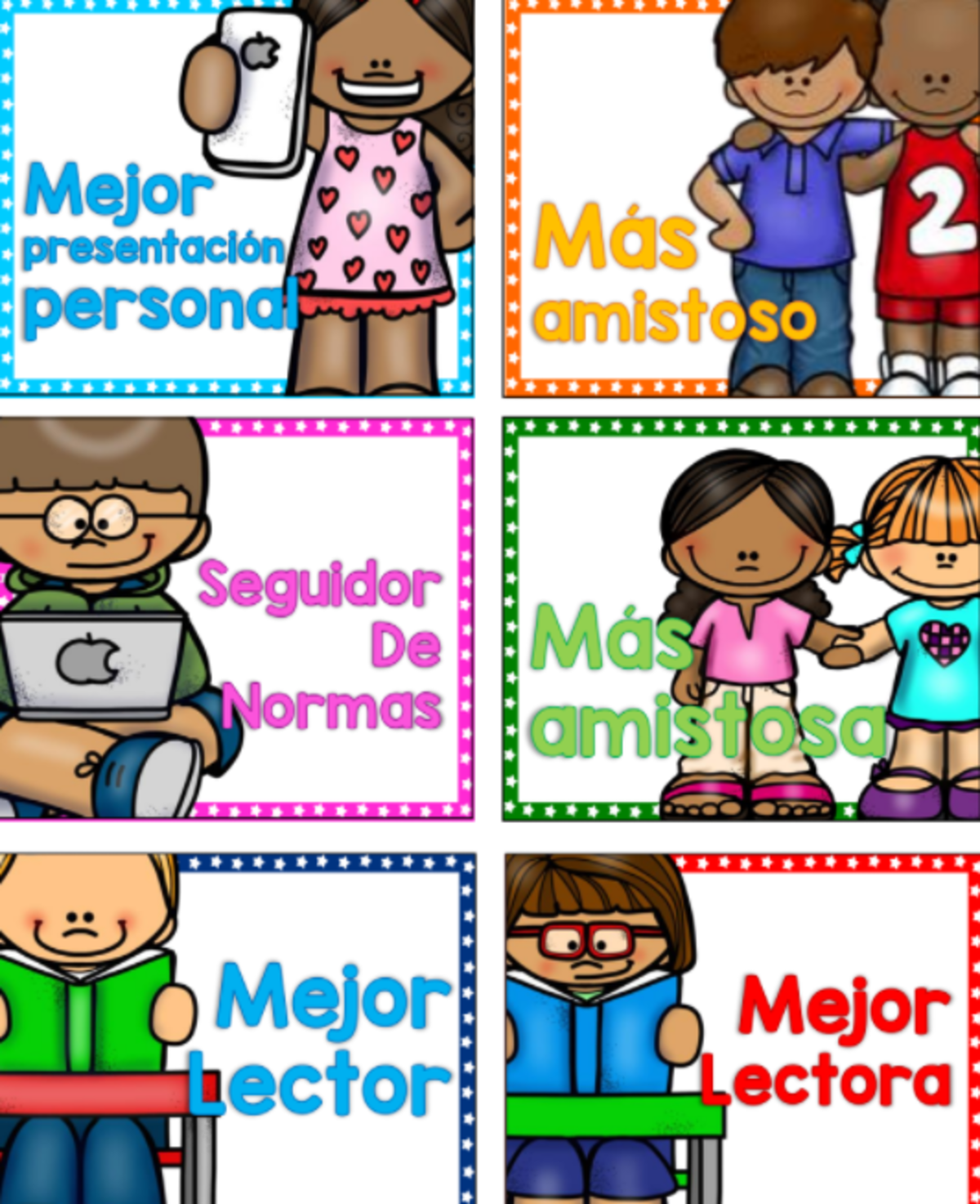 An educational teaching resource from Teacher's Clipart entitled Spanish Classroom Management downloadable at Teach Simple.
