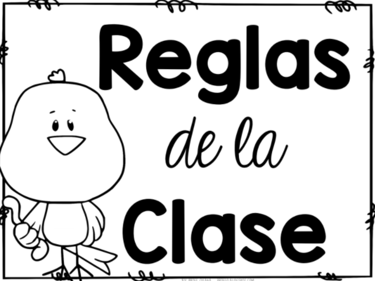 An educational teaching resource from Teacher's Clipart entitled Spanish Classroom Rules downloadable at Teach Simple.