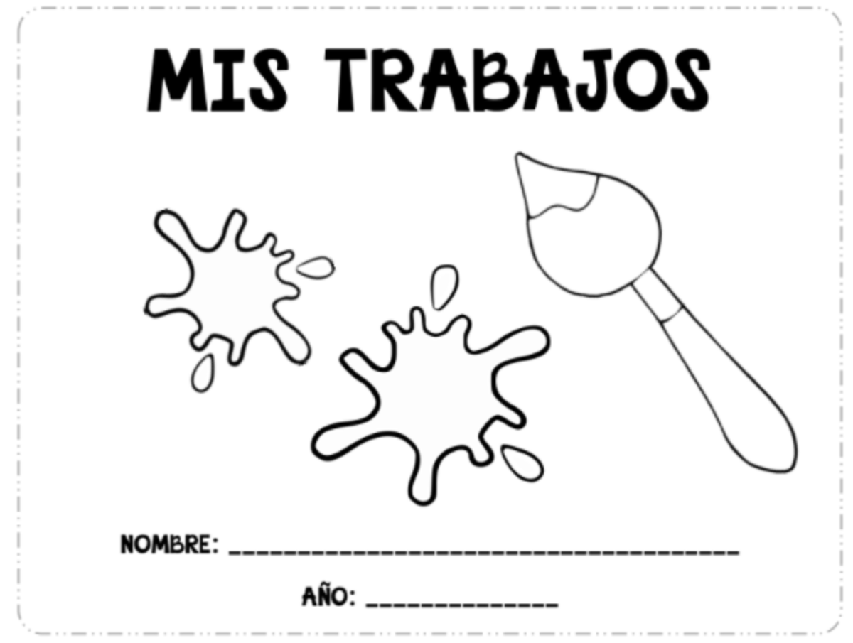 An educational teaching resource from Teacher's Clipart entitled Spanish: Coloring Worksheets downloadable at Teach Simple.