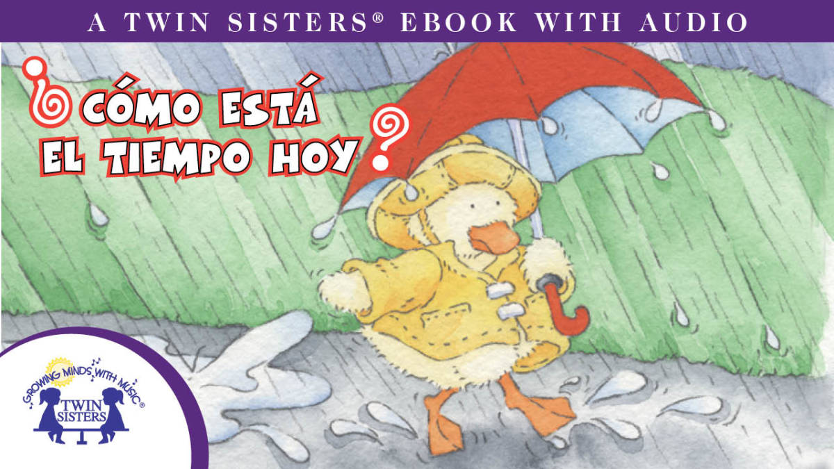 An educational teaching resource from Twin Sisters Digital Media entitled Spanish: ¿Cómo está el tiempo hoy? Video Storybook downloadable at Teach Simple.