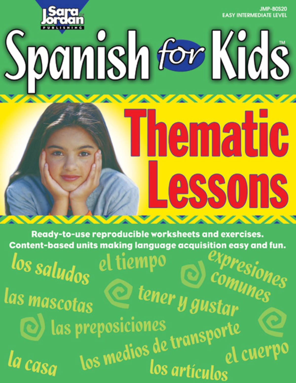 An educational teaching resource from Classroom Complete Press entitled Spanish for Kids: Thematic Lessons Gr. 1-4 downloadable at Teach Simple.
