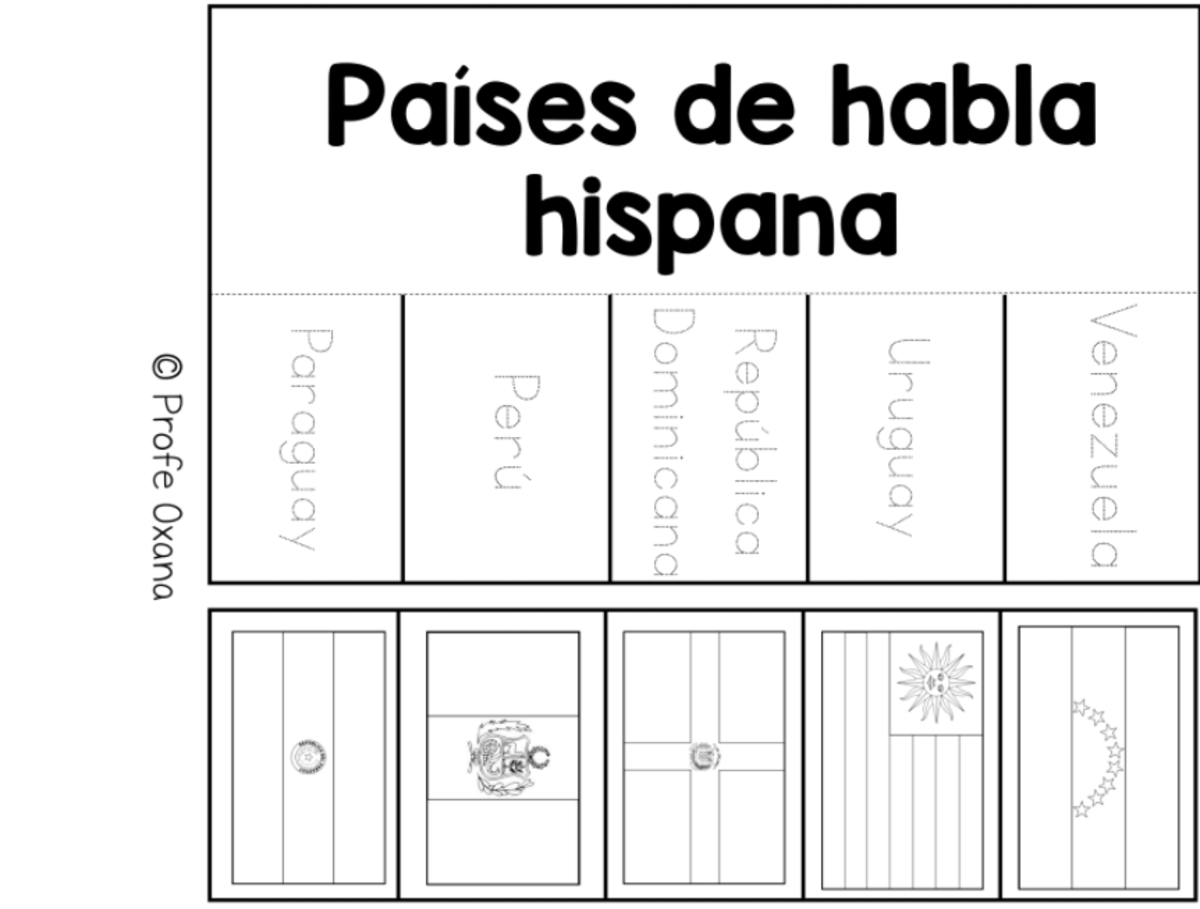 An educational teaching resource from Teacher's Clipart entitled Spanish: Interactive Notebook 2 downloadable at Teach Simple.