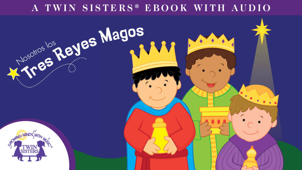 An educational teaching resource from Twin Sisters Digital Media entitled Spanish: Nosotros los Tres Reyes Magos Video Storybook downloadable at Teach Simple.